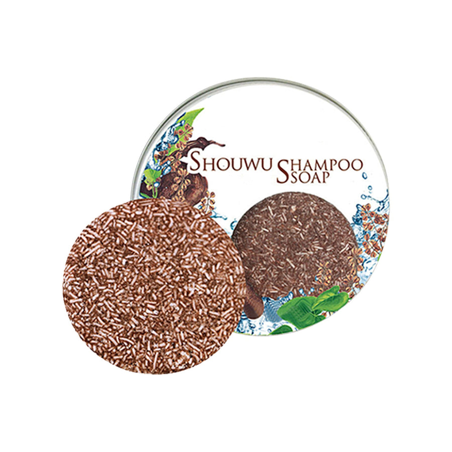 Polygonum Multiflorum Shampoo Cake for Fresher Hair