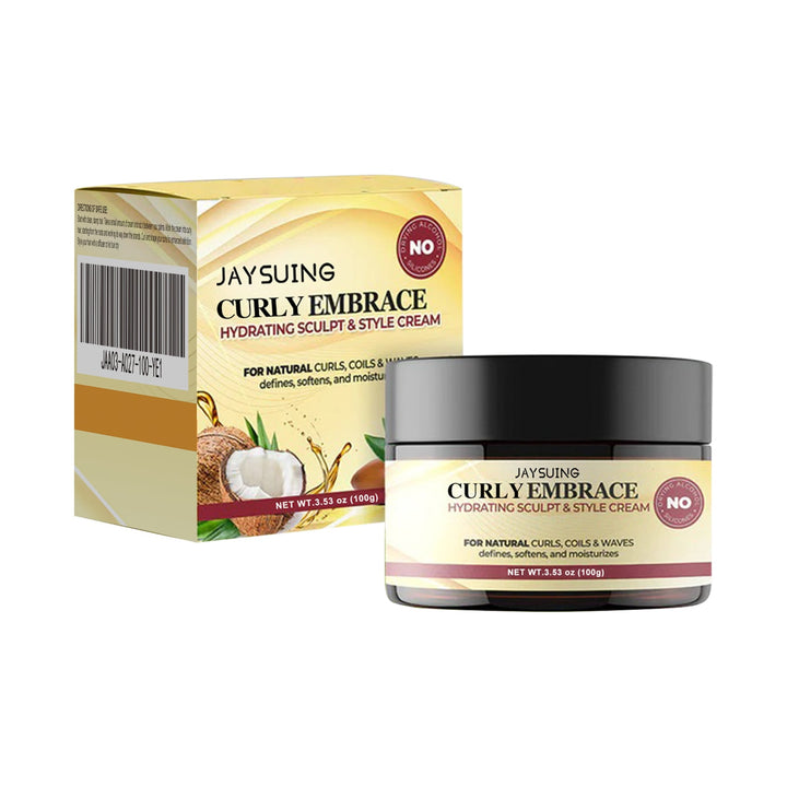 Curl Styling Cream for Defined, Glossy, Frizz-Free Hair
