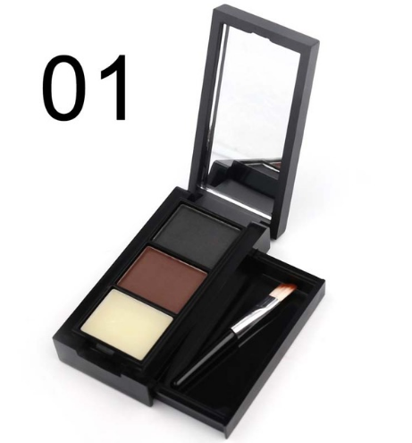 Eyebrow Powder Kit with Waterproof, Long-Lasting Color