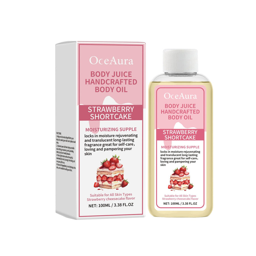 Strawberry Body Oil for Soft, Supple, Fragrant Skin
