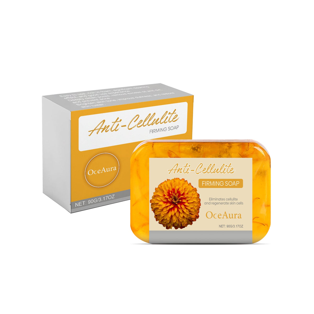 OceAura Firming Soap Bar for Cellulite & Smooth Skin