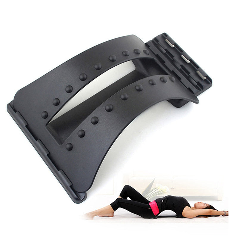 Adjustable Back Stretcher for Lumbar Support Relief