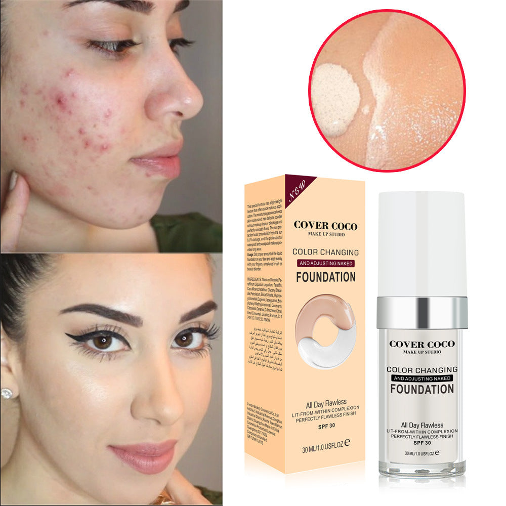 Color-Changing Liquid Foundation SPF 30 | Even Tone