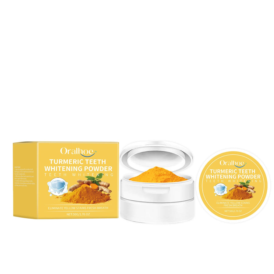 Turmeric Tooth Powder — Whiter Teeth, Healthier Gums Naturally