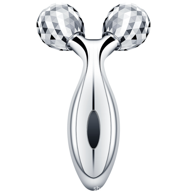 Dual-Sphere Facial Lifting Roller – Contour & Drain Puffiness