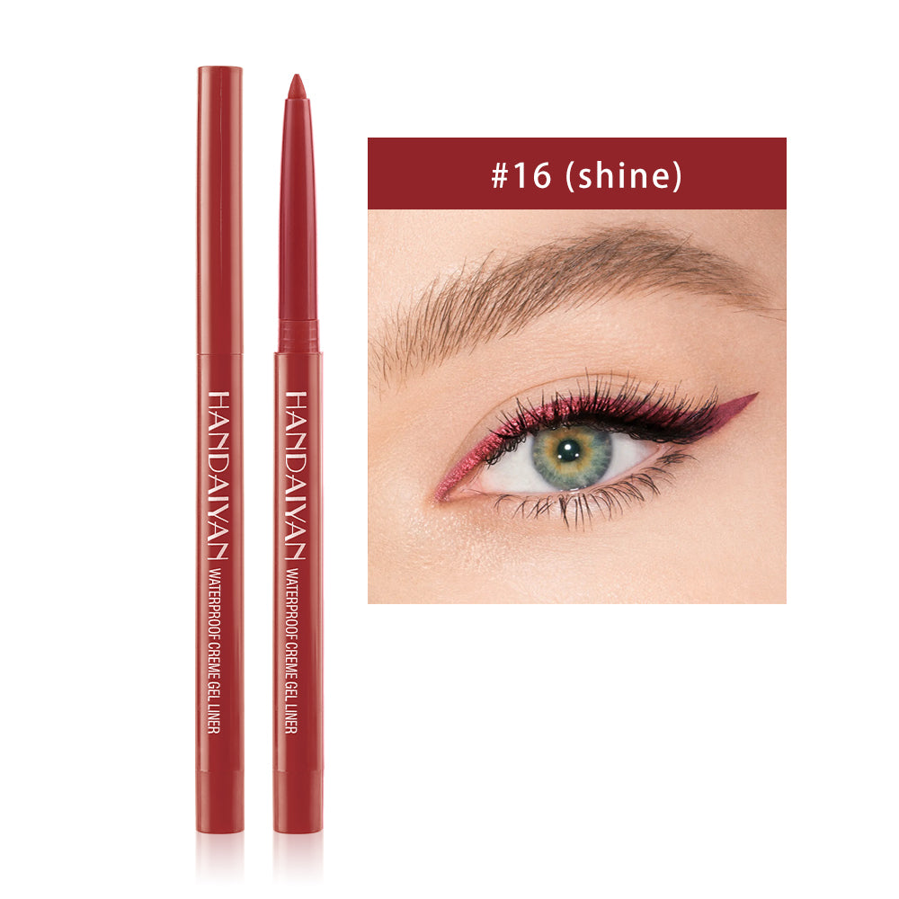 20-Color Waterproof Colorful Eyeliner Pen Set for Looks