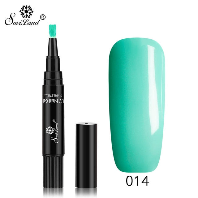 3‑in‑1 Gel Nail Pen — 60 Colors, Salon‑Quality Manicure