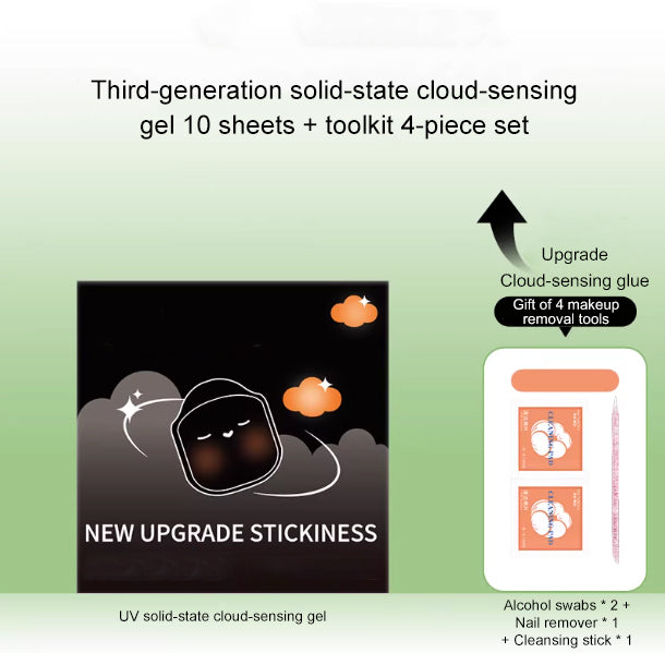 UV Nail Glue Gel — Dual Adhesive for Seamless Press-On