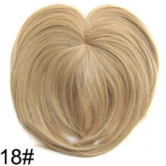 Clip In Bangs Synthetic — Blunt Fringe Hairpiece in 9+