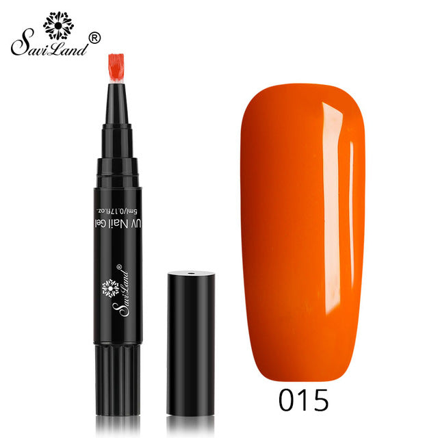 3‑in‑1 Gel Nail Pen — 60 Colors, Salon‑Quality Manicure
