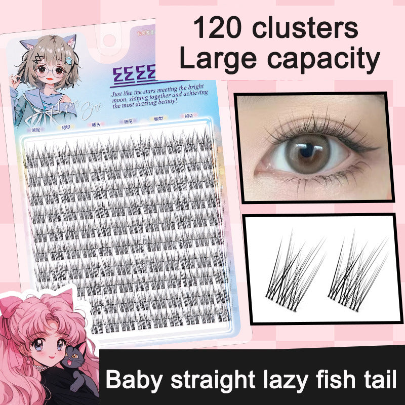 Segmented False Eyelashes for Custom Natural Volume