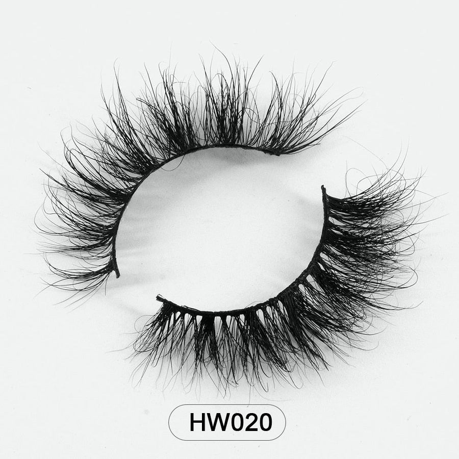 3D Mink Lashes with Soft Band — Wispy Natural Volume