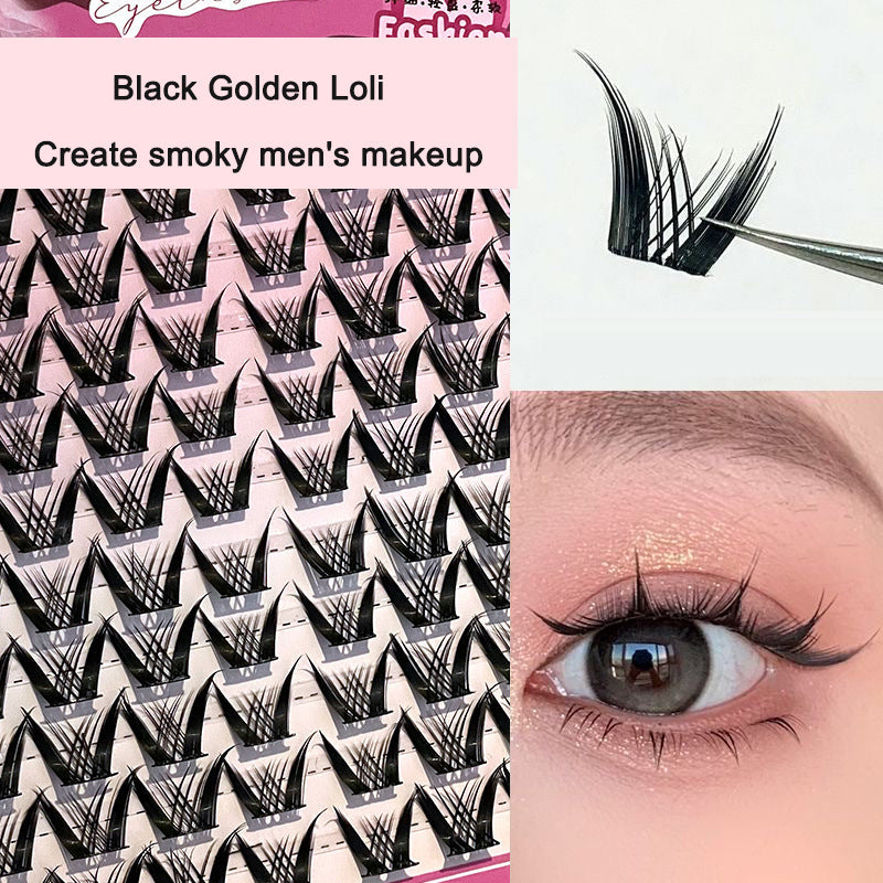 Segmented False Eyelashes for Custom Natural Volume