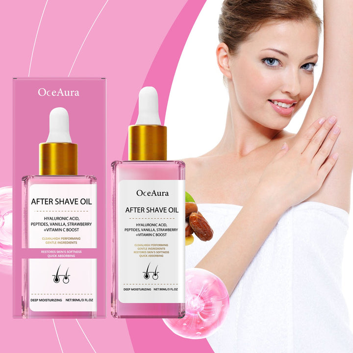 Strawberry Aftershave Oil for Razor Burn & Dry Skin