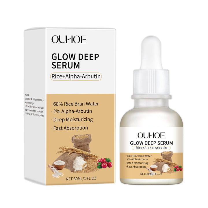Rice Bran Alpha-Arbutin Essence for Dull, Uneven Skin