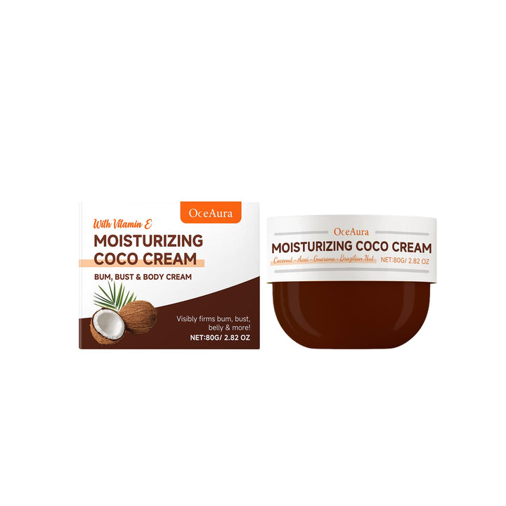 Coconut Body Firming Cream for Bum, Bust & Belly