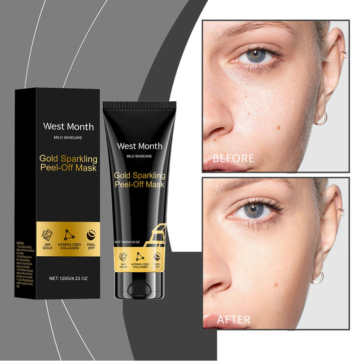 24K Gold Peel Off Mask for Firming and Radiance