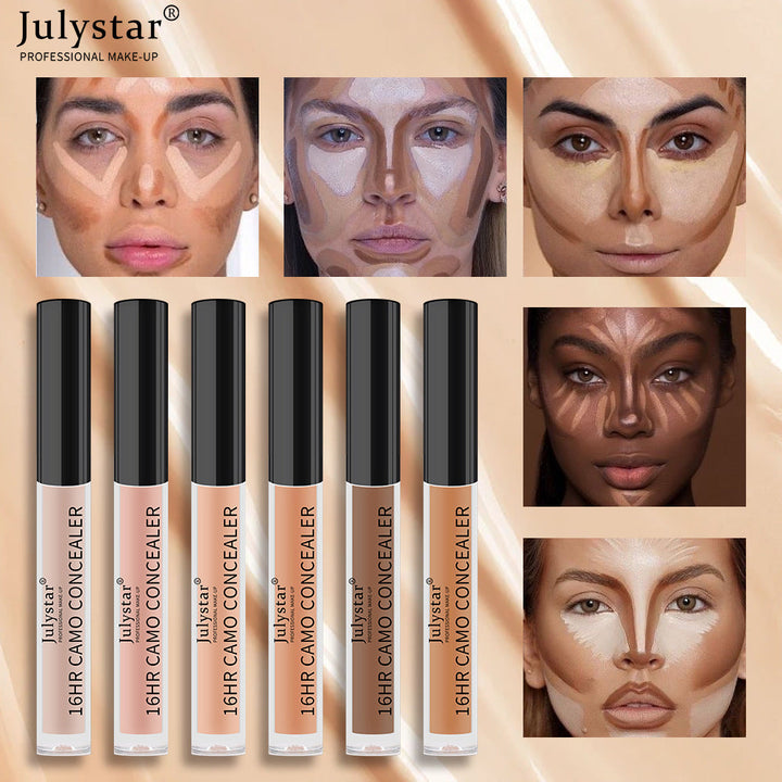 Waterproof Liquid Concealer for 16-Hour Camo Coverage