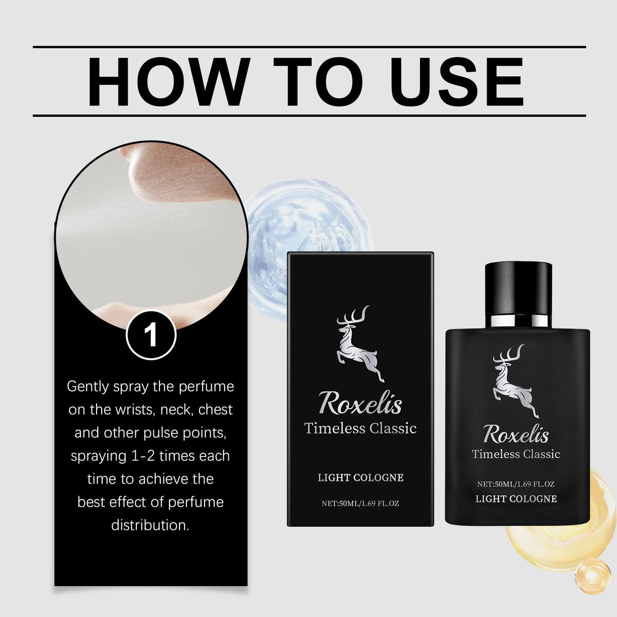 Classic Cologne for Everyday Confidence and Date Nights