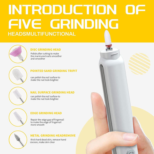 Electric Nail Polisher — Salon‑Quality Manicure in 1 Minute