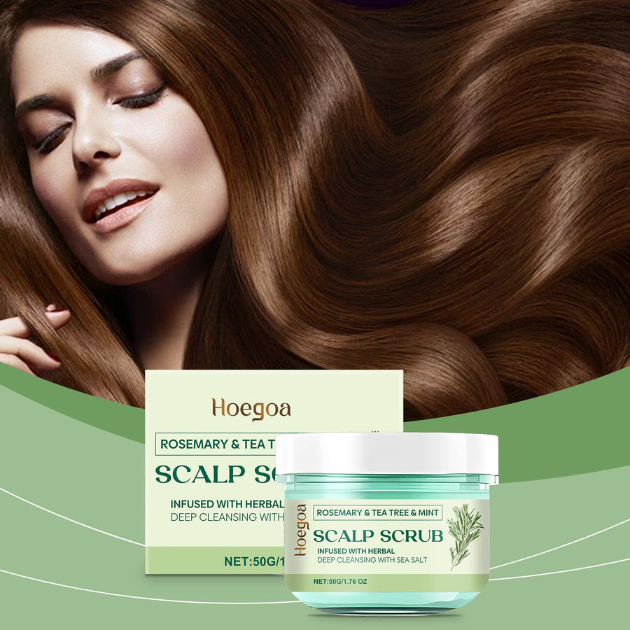 Rosemary Scalp Scrub for Fresh, Healthy-Looking Hair