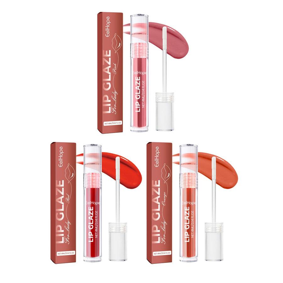 Lip Glaze Liquid Lipstick - Long-Wear, Non-Stick Color