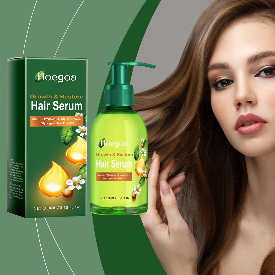 Tea Tree Hair Serum for Dry, Damaged Hair Repair