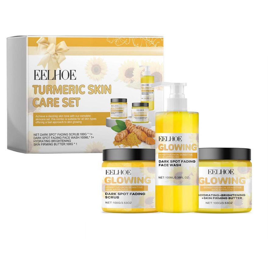Turmeric Skincare Set for Brighter, Hydrated Skin