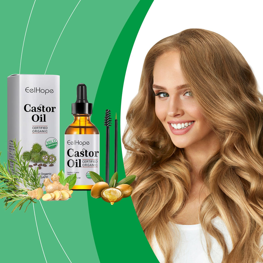 Castor Oil Hair Treatment for Healthier-Looking Roots