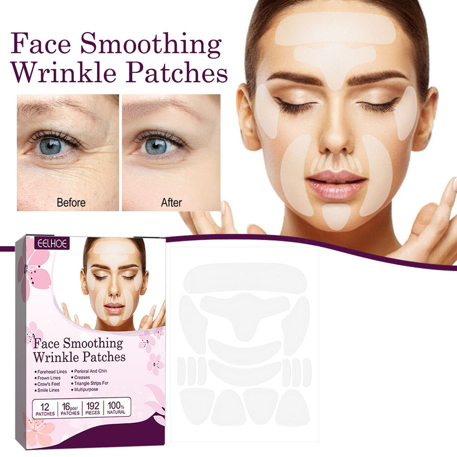 Facial Wrinkle Patches for Smoother-Looking Fine Lines