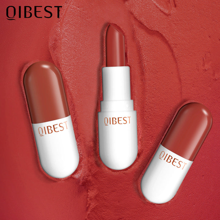 Mini Capsule Velvet Matte Lipstick for Bold Touch-Ups