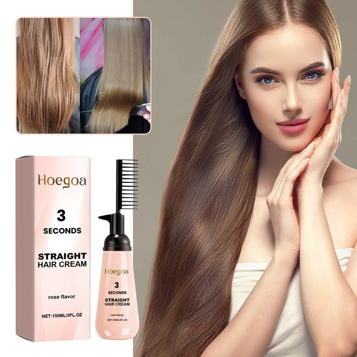 Straight Hair Cream for Smoother, Easier Daily Styling