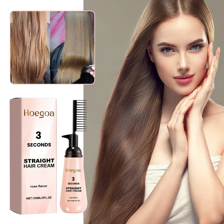 Straight Hair Cream for Smoother, Easier Daily Styling