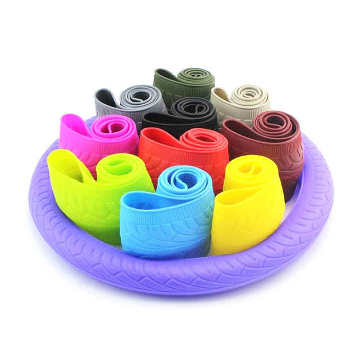 Silicone Steering Wheel Cover — Skidproof Grip & Universal Fit