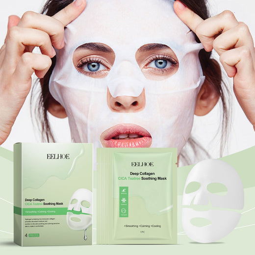 Collagen Tea Tree Mask Set — Firmer, Calmer Skin in 15 Min