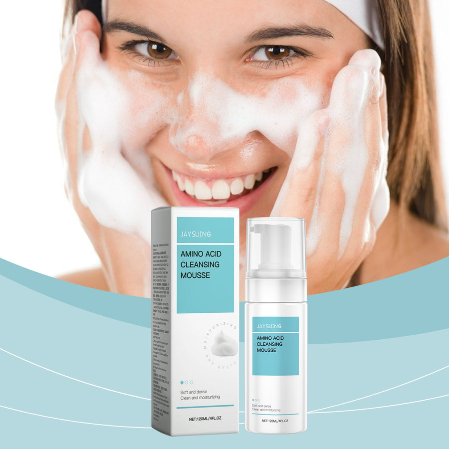 Amino Acid Foam Cleanser That Never Strips Skin Dry