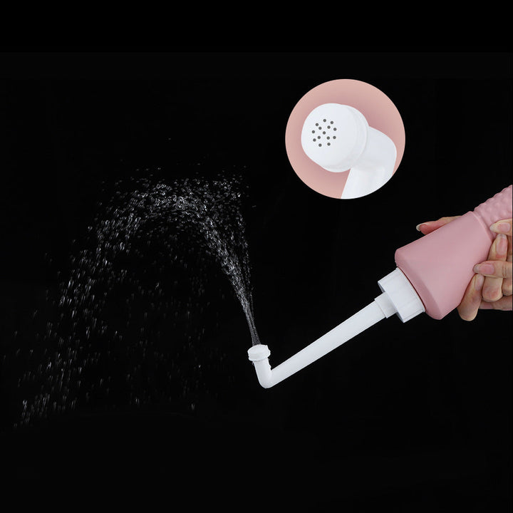 Portable Bidet Irrigator — Gentle 14‑Hole Spray, 500ml