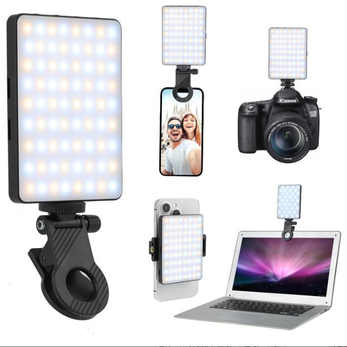 LED Video Light — 2500K‑9000K Bi‑Color with 20 Effects