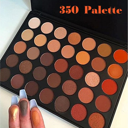 35-Color Warm Eyeshadow Palette for Easy Eye Looks
