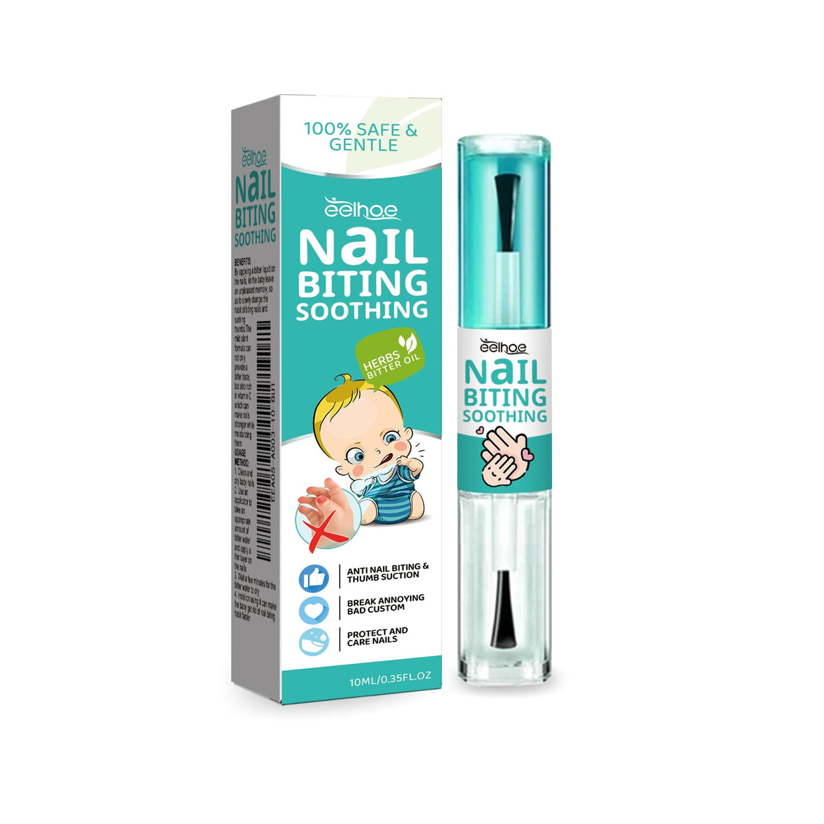Anti-Biting Nail Lotion for Kids' Thumb Sucking Habit