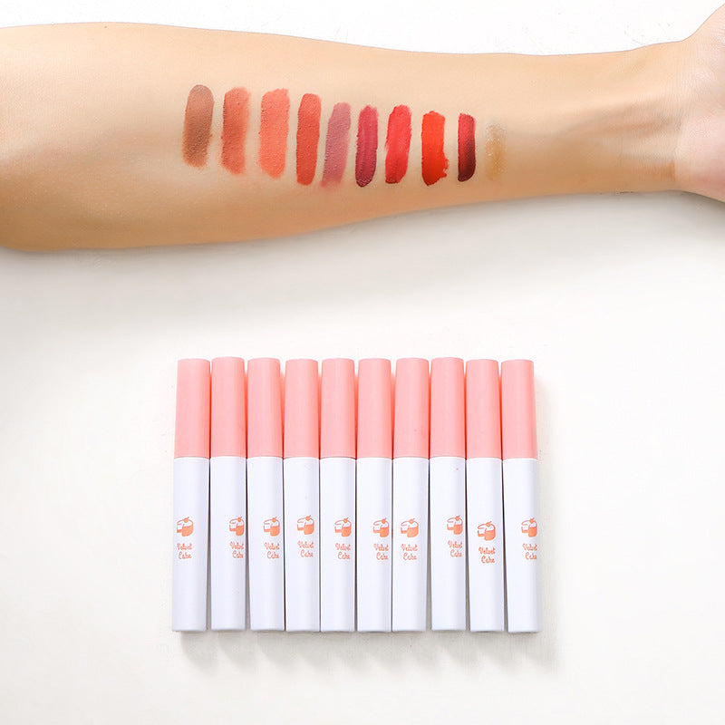 10-Shade Matte Liquid Lipstick Set for Every Look