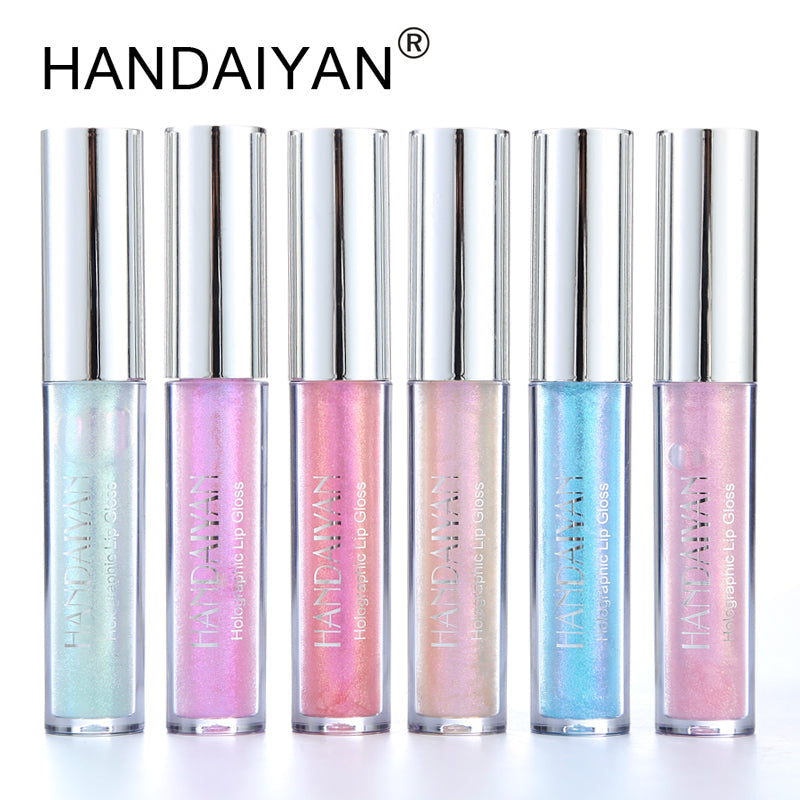 Holographic Lip Gloss for Luminous Mermaid-Inspired Shine
