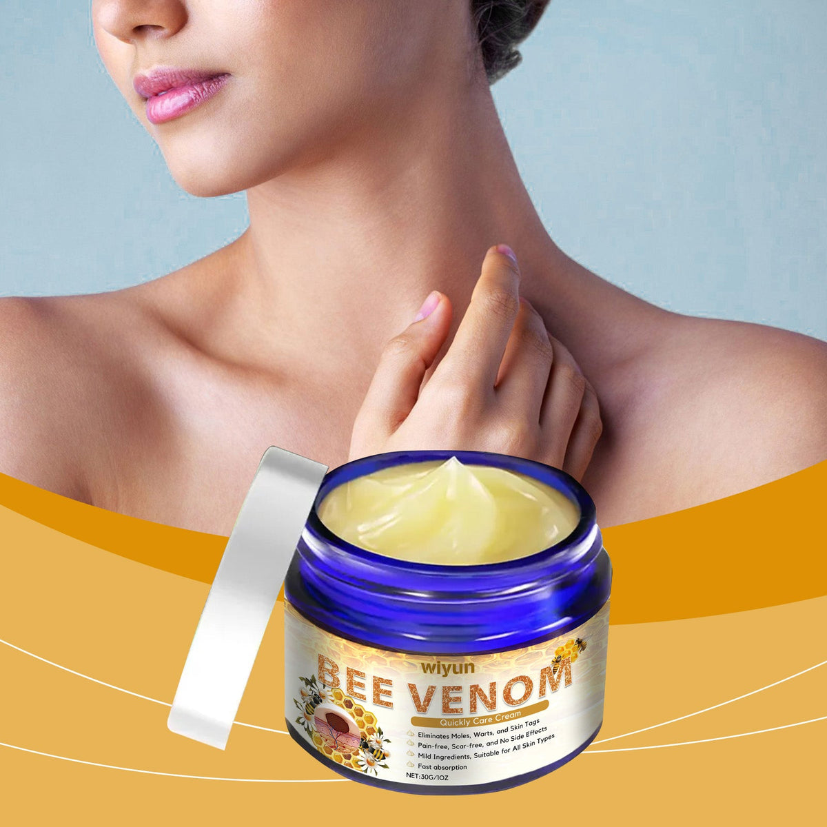 Moisturizer for Itchy Skin — Gentle Bee Venom Cream