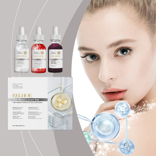 Acne Facial Serum Set for Brighter, Hydrated Skin