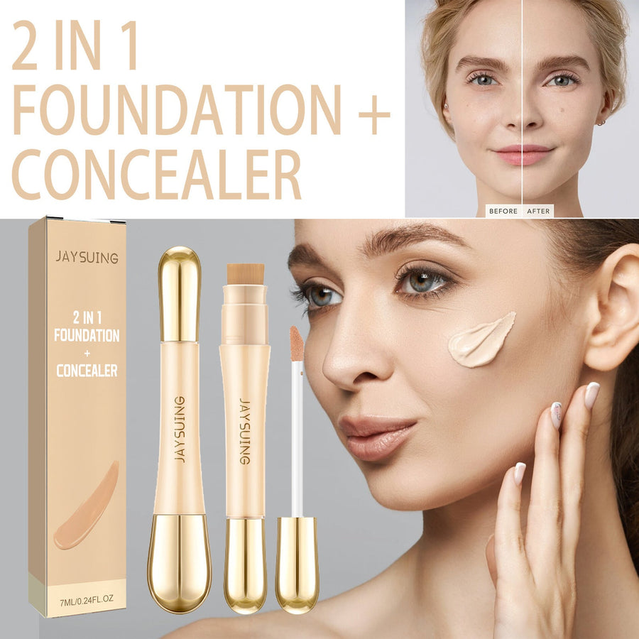 2-in-1 Foundation and Concealer for Even-Looking Skin
