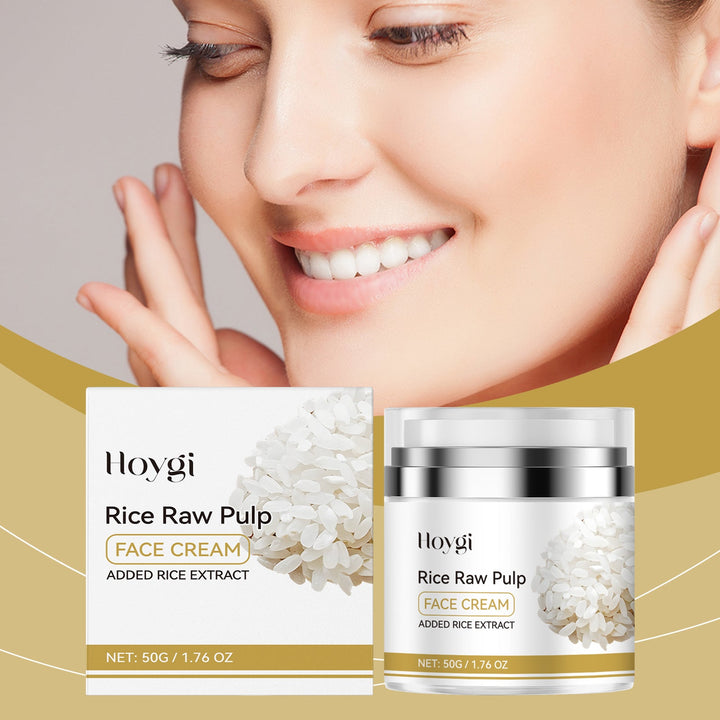 Rice Face Cream for Light, Deep Moisturizing Glow