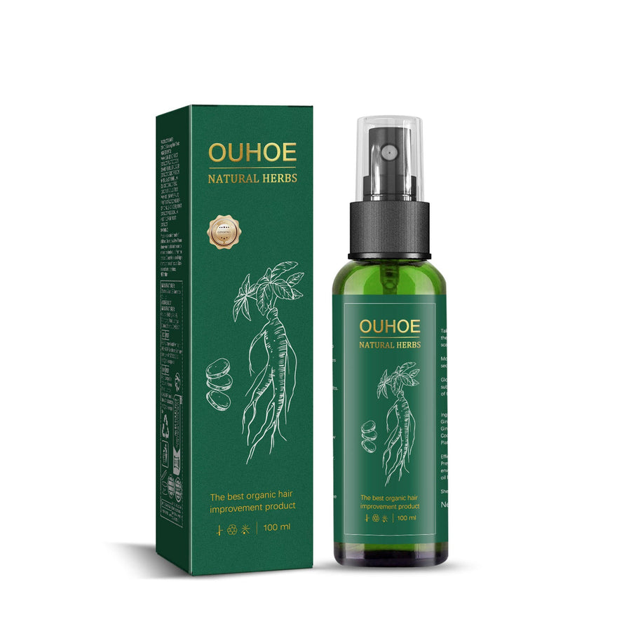 Ginseng Hair Tonic Spray for Moisturized-Looking Hair