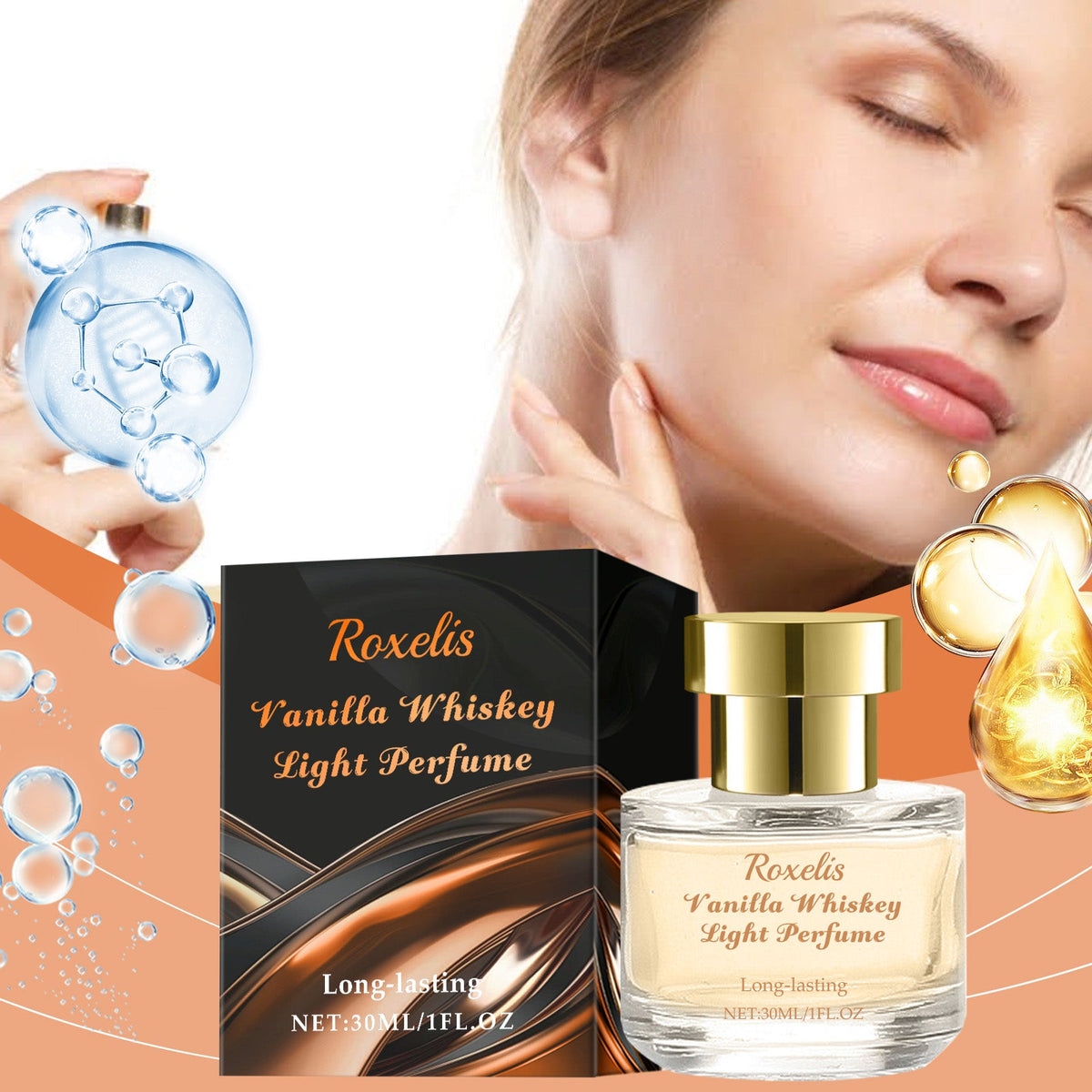 Vanilla Whiskey Eau de Toilette — Fresh, Elegant All-Day Scent