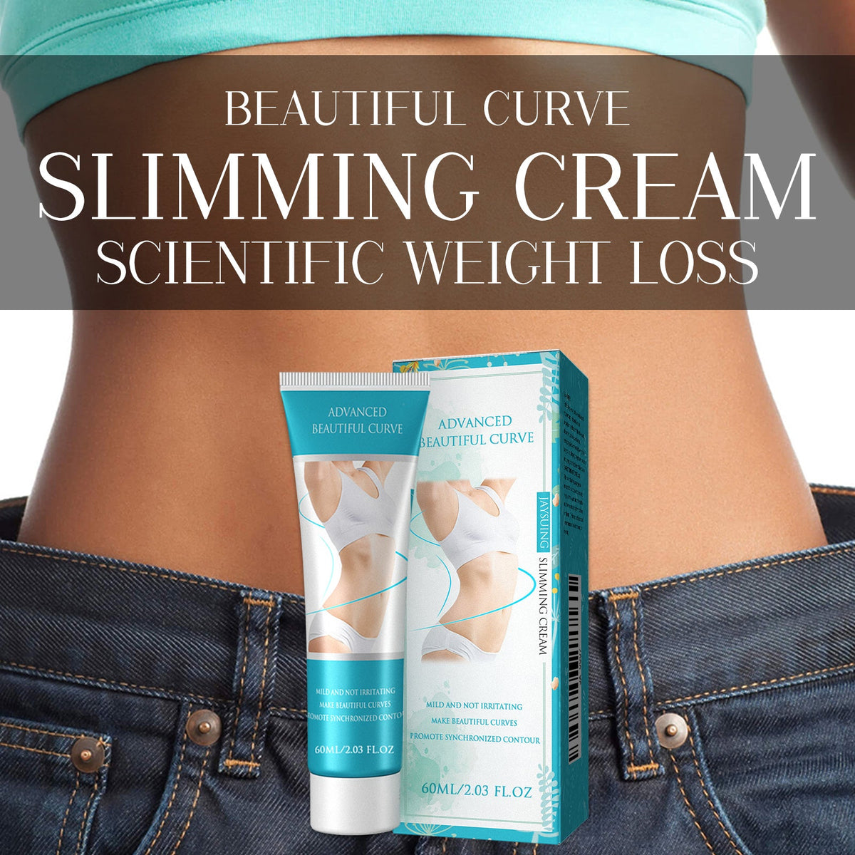 Body Contouring Cream for Moisturized, Firmer-Looking Skin