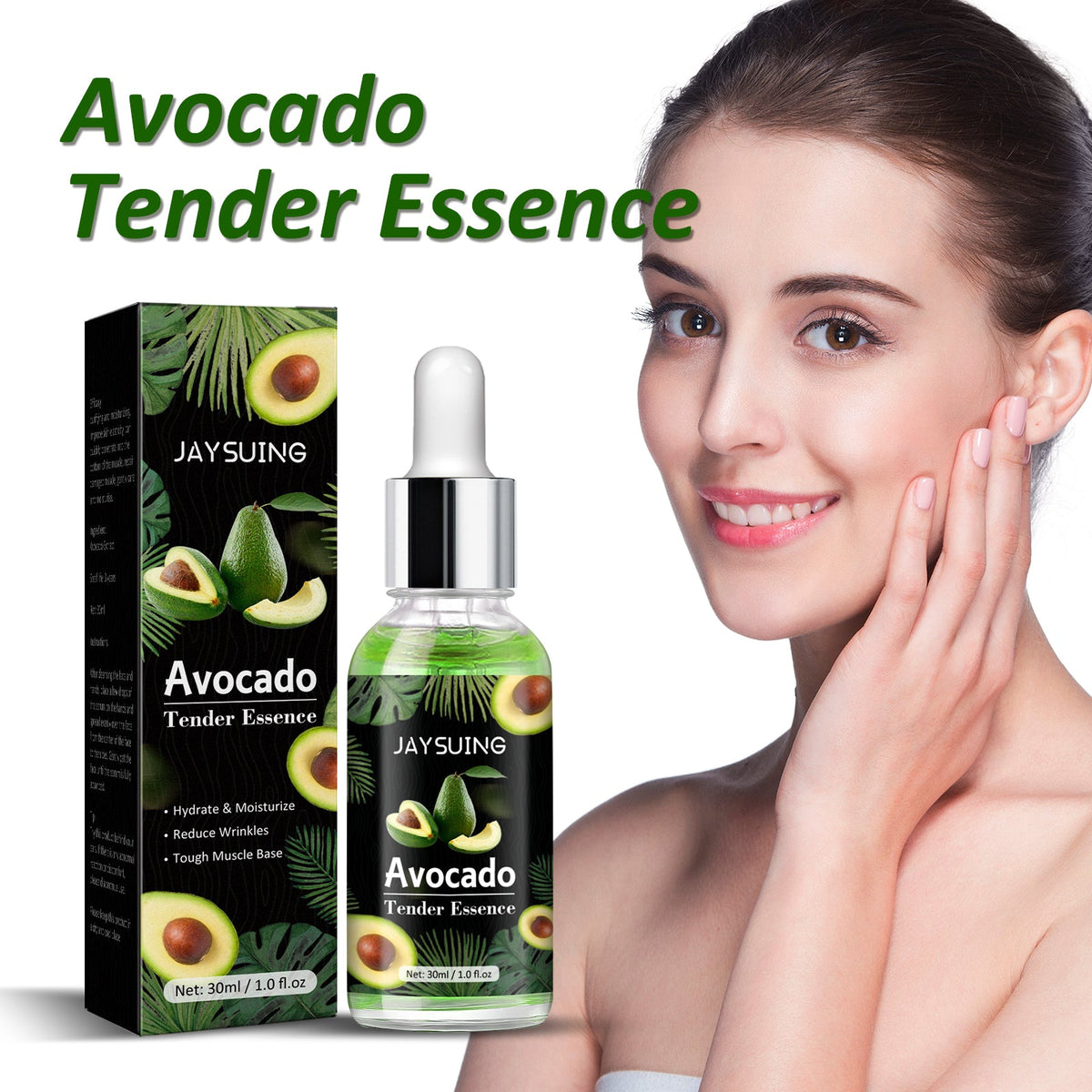 Avocado Face Serum for Deep Hydration & Fine Lines